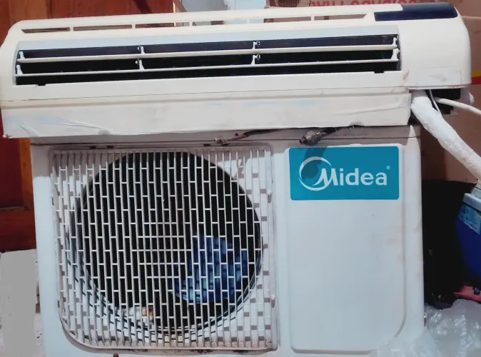 CENTRAL DE AR MIDEA, 9.000 BTUS + INSTALAÇÃO + MATERIAL DE INSTALAÇÃO