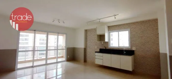 Apartamento para Locação no Bairro Bosque das Juritis em Ribeirão Preto com Sacada.