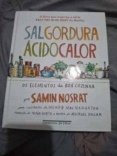Livro sal, gordura, acido e calor