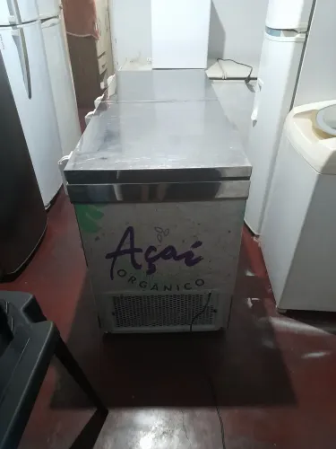 Frizer Gelopar 550 litros tampas inox 