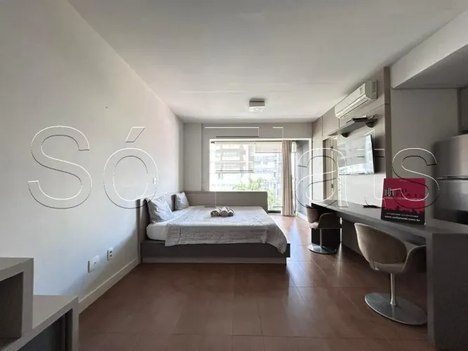 Studio mobiliado 35m² com vaga à venda na Vila Olímpia próximo ao Insper e JK