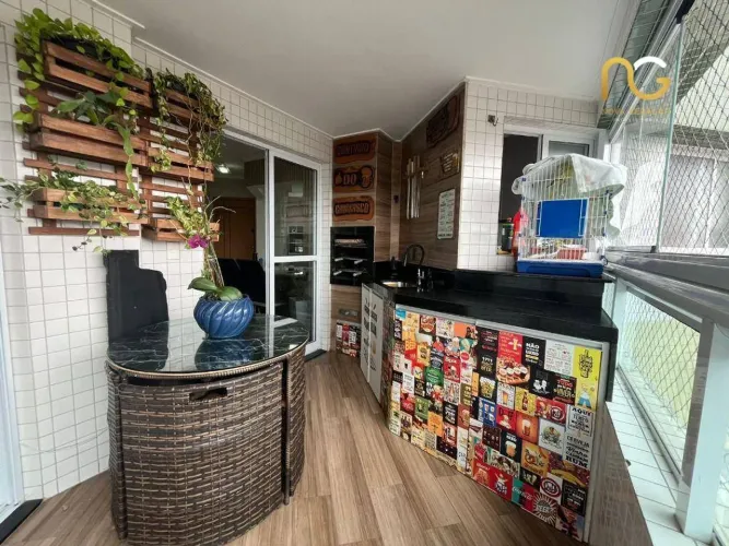 Apartamento com 2 dormitórios à venda, 76 m² por R$ 498.000,00 - Guilhermina - Praia Grand