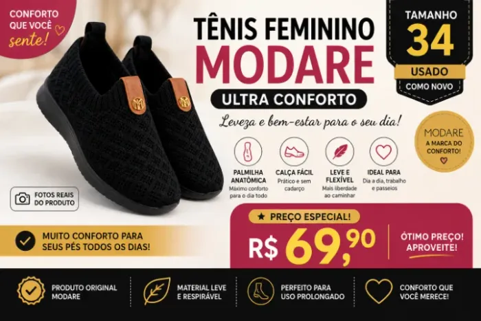 Ténis Feminino modere