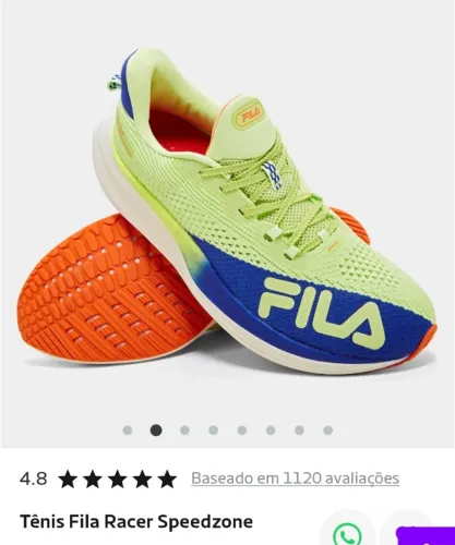 TENIS DE CORRIDA | FILA RACER SPEEDZONE