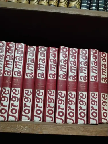 Jorge Amado, coleção 16 livros capa dura luxo, edição 1965