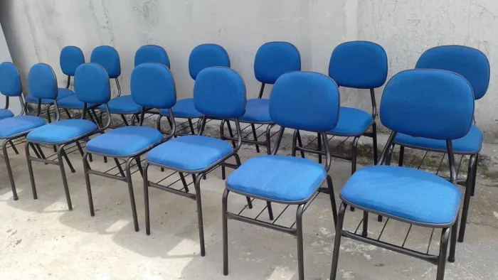 Cadeira palito é formada