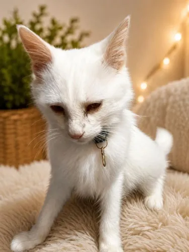 Gato angora macho