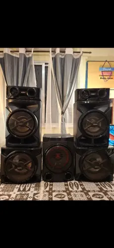 Conjunto de caixas acústicas