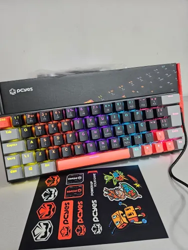 Teclado Mecânico Gamer 60%
