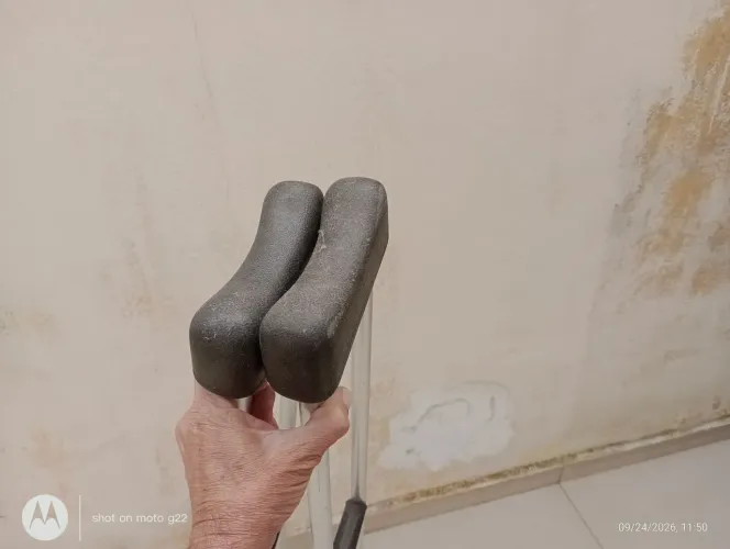 Muletas de alumínio