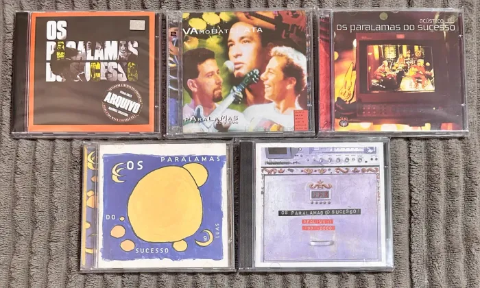 CDs Os Paralamas do Sucesso Lote com 5 Originais 