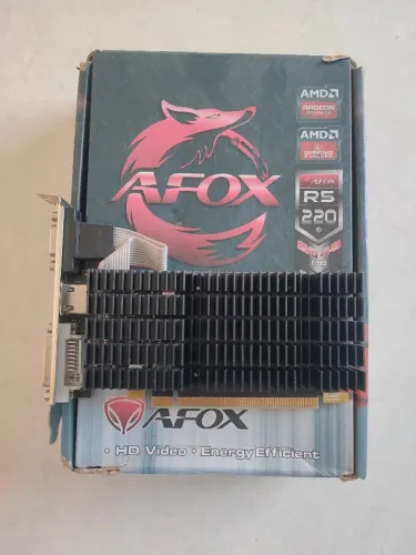 Placa de vídeo r5 220 ddr3 1gb 64bits