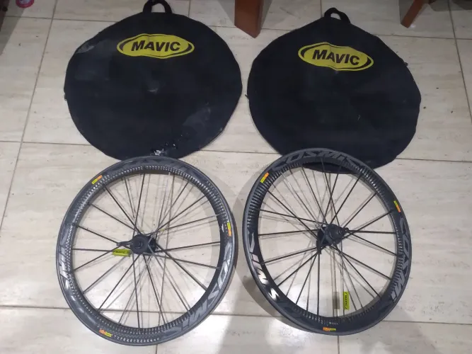 Rodas mavic 50 mm carbono