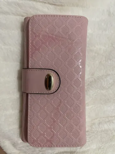 carteira feminina rosa