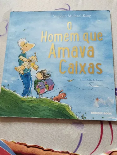 Livro o homem que amava caixas