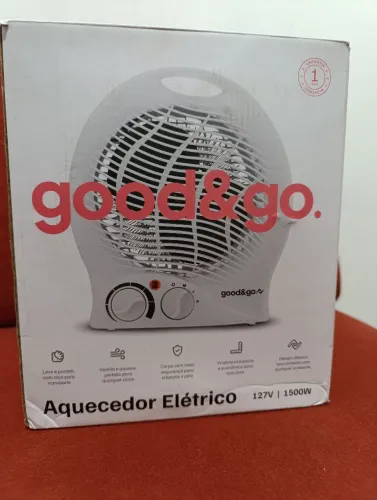 Aquecedor portátil 1500w goog&go