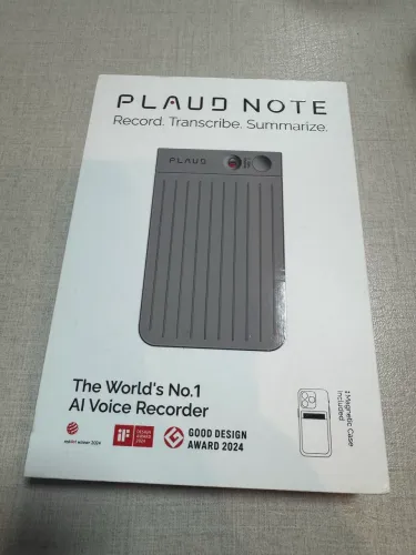 Plaud Note Gravador de Voz com IA Chatgpt Tradutor 64 Gb Cor Cinza escuro