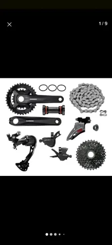 Relação Shimano alívio Usada.