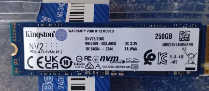 SSD NVME M2 250G