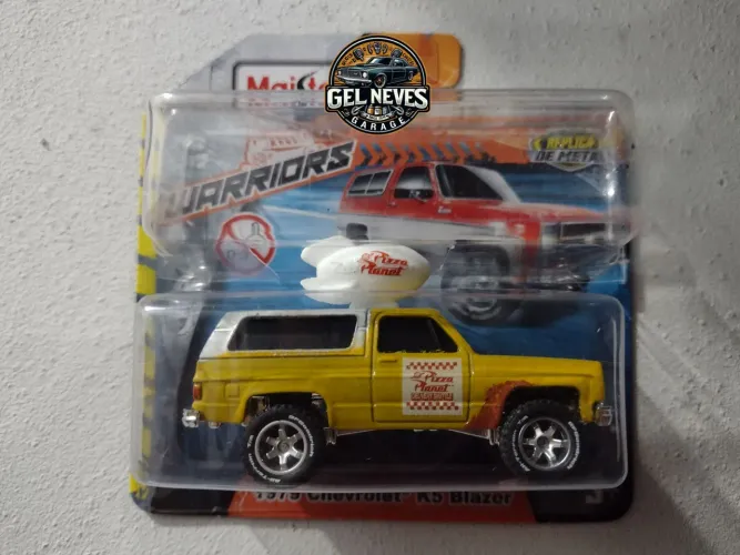 Miniatura Chevy Blazer Pizza Planet Truck Custom 