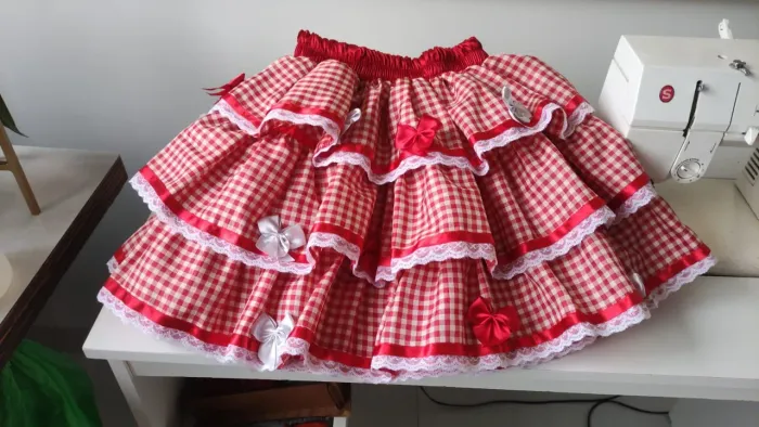 Vestido festa junina infantil