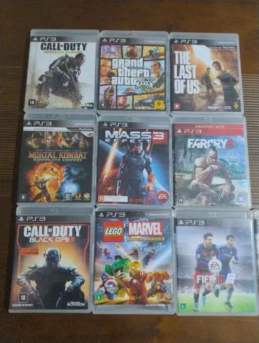 Jogos PS3 original