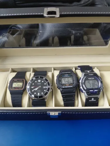 Vendo coleção de relógios CASIO/TIMEX