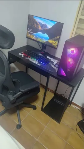 Kit Gamer Completo Mesa + Cadeira Gamer