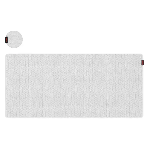 Mousepad Grande Pcyes Maze Extended White Ghost 900x420x3mm (Speed) - WZetta