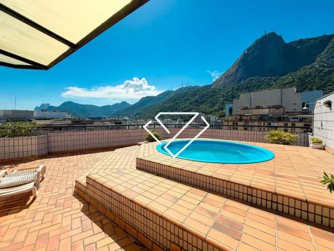 Cobertura com 4 quartos à venda, 510 m² por R$ 5.280.000 - Lagoa - Rio de Janeiro/RJ