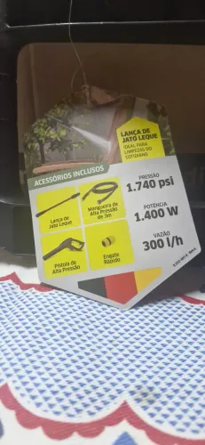 Lavadora de alta pressão Karcher