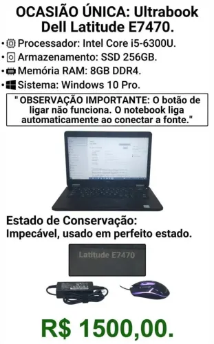 Ultrabook Dell latitude