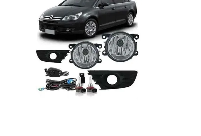 Kit Farol Milha Neblina Citroen C4 Pallas 2008 2009 10 2011