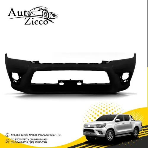 Parachoque Dianteiro Hilux Pick up 2016 à 2018