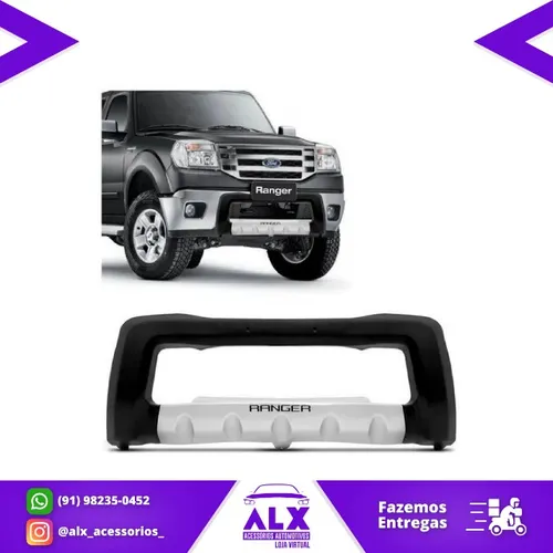 Overbumper Ranger 2010 2011 Parachoque Mod Original