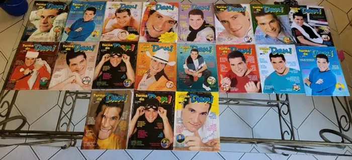 Revistas Fã Clube Turma do Dani - 19 revistas