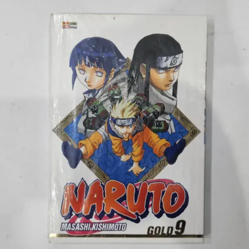 Mangá/Livro Naruto Edição Gold 09 - Panini Comics (Nerd ao Cubo)