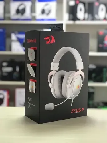 Headset Gamer Redragon Zeus X Branco - Loja Fisica