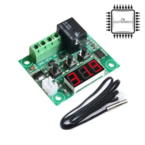 [PEÇAS P ELETROPORTATEIS]-Termostato Digital W1209