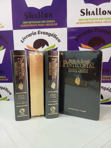 Bíblia Pentecostal Média C/ Harpa Cristã CPAD - Edição 1995