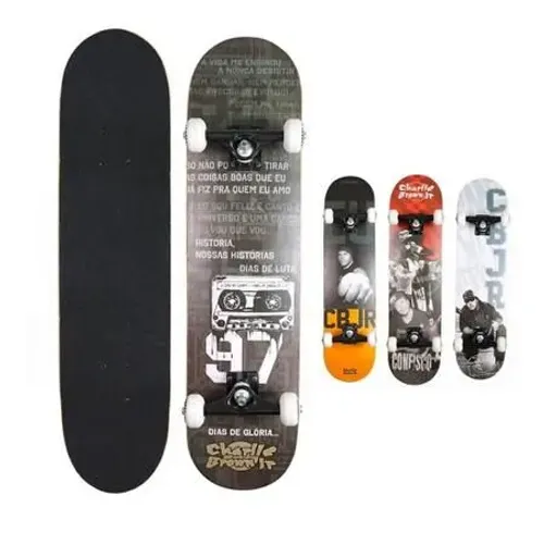 Skate Montado Kronik Charlie Brown Jr (PRONTA ENTREGA)