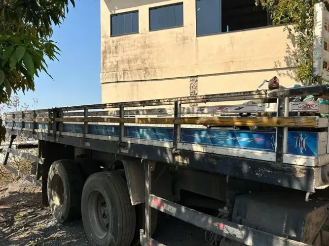 Carroceria Madeira Caminhão Truck 7,10 Comprimento 2,50 Largura