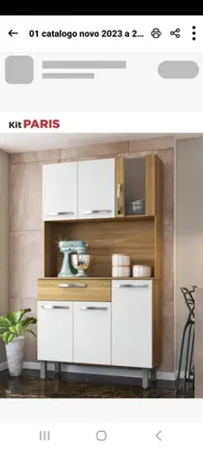 Armario kit cozinha 92 cm 