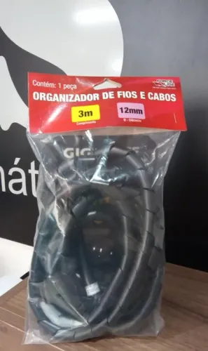 Organizador de Fios e Cabos 3 metros Forceline