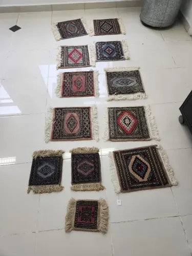 Mini passadeiras persas para móveis