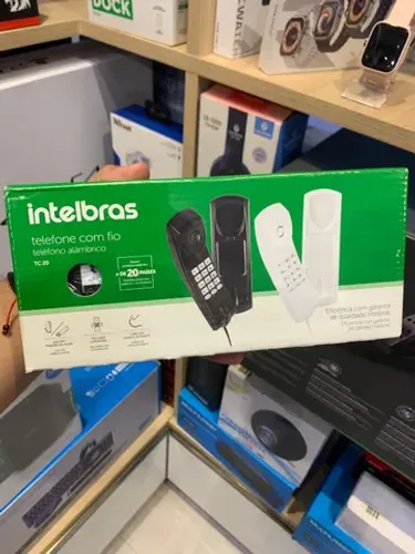 Telefone C/Fio TC20 IntelBras - Novo Lacrado - Somos Loja Fisica