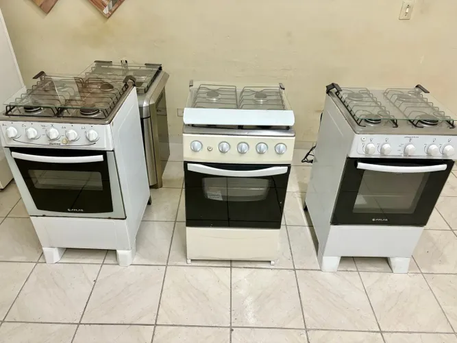 Fogao 4 bocas gás para apto - Ótimo estado! Fogão 4 bocas