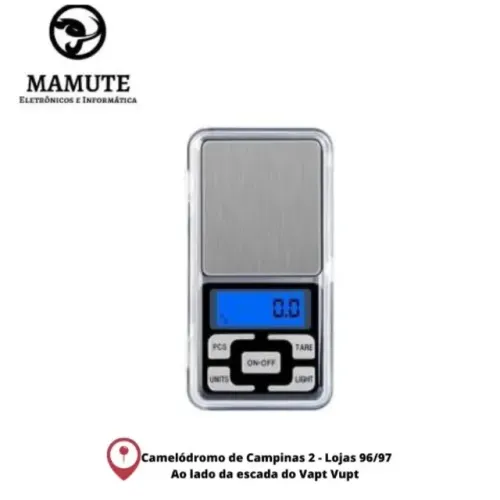 Balança Digital Eletrônica De Precisão 0,1g Até 500 Gramas