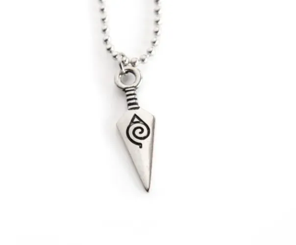 Colar Metal Kunai Anime Naruto