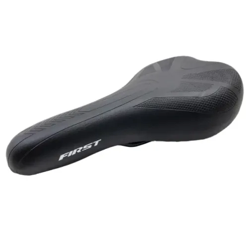 Banco Selim Bicicleta First Laser Preto Largura 150mm Speed/Mtb 8939